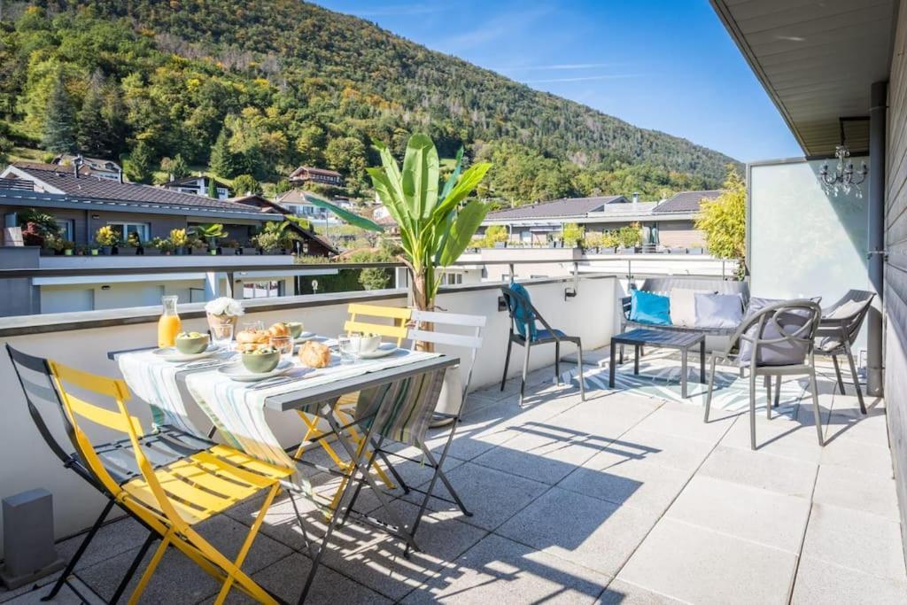 Entre Lac Et Montagne - T4 Centre Sevrier Lac D'Annecy מראה חיצוני תמונה